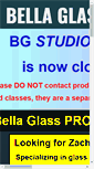 Mobile Screenshot of bellaglassstudios.com